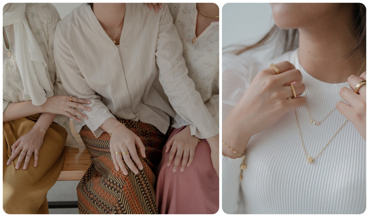 These jewellery are simple enough that they can be dressed up and down to complement any outfit. – Pic courtesy of Minimalist Lab