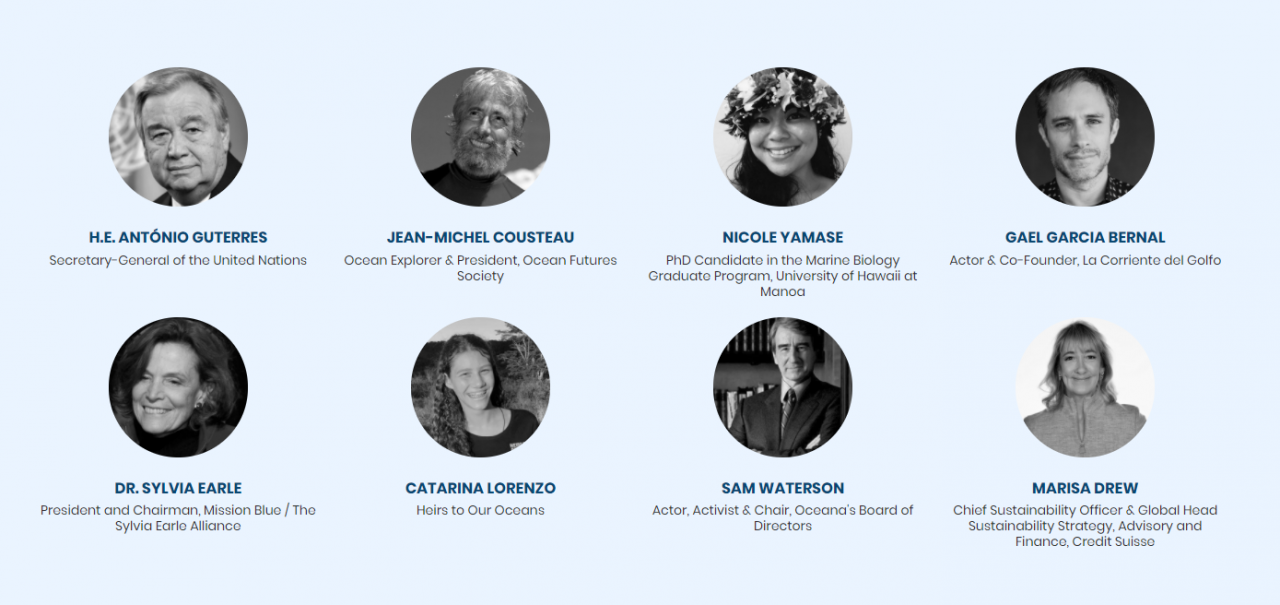 Among the cross-industry experts and thought leaders scheduled to make an appearance. — Courtesy of unworldoceansday.org