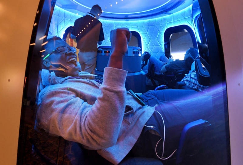 Bezos' Blue Origin opens bidding for seat on first space tourism flight