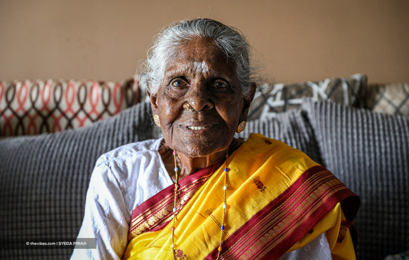 Centenarian Anjalai awarded by Indian High Commission for WW2 freedom fight 