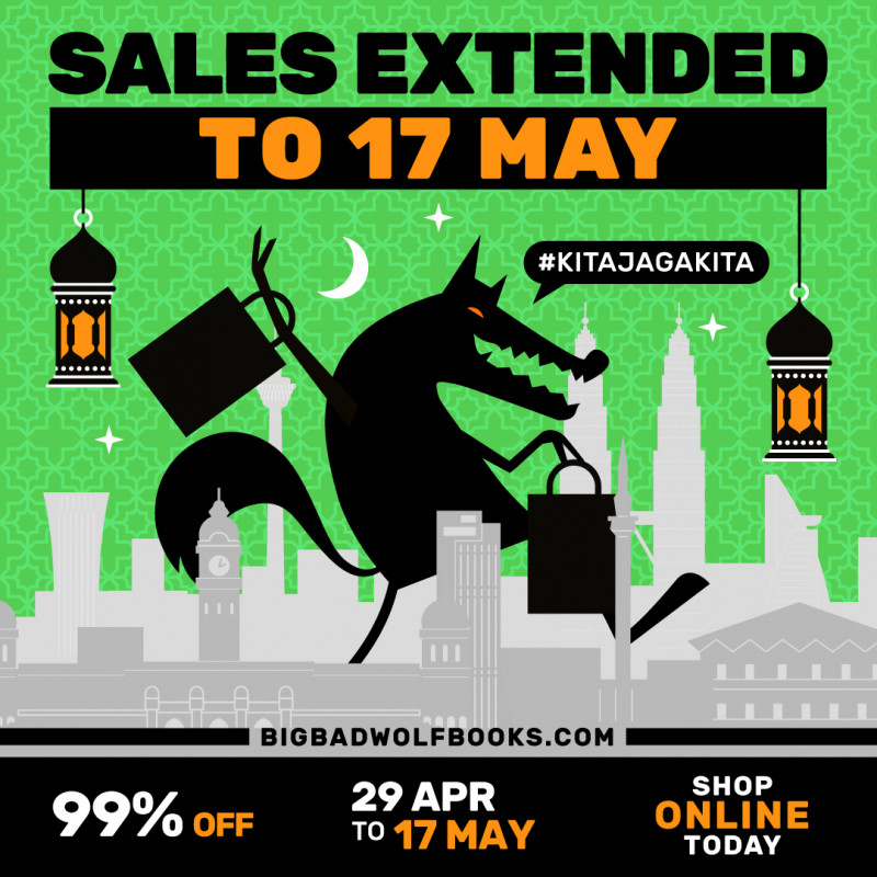 The Big Bad Wolf extends its online book sale