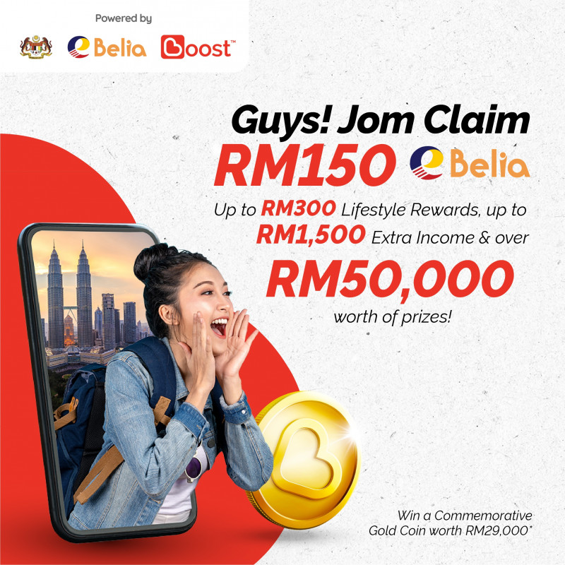 Students redeeming RM150 eBelia credit have chance to win prizes worth RM50,000