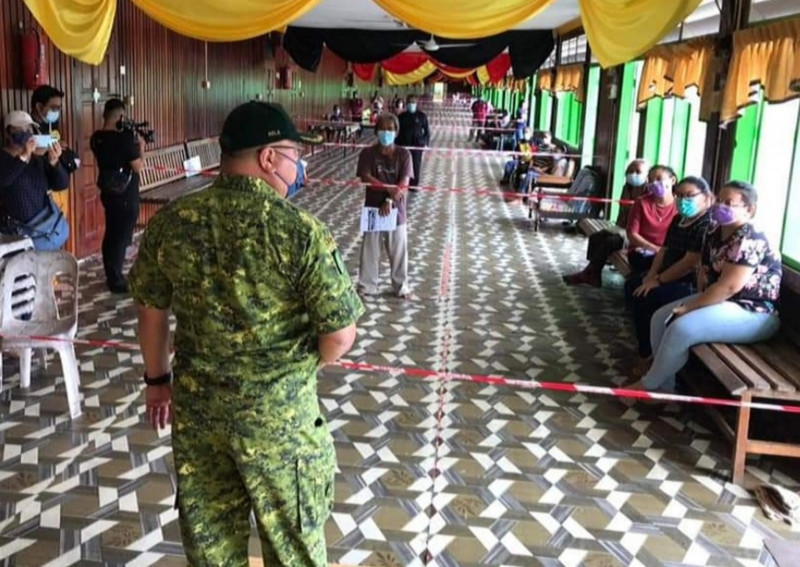 Ahead of Gawai, Bintulu longhouses ‘sectioned’ by unit to prevent Covid-19 spread