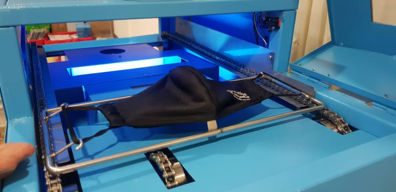 2 friends invent mask sterilising machine