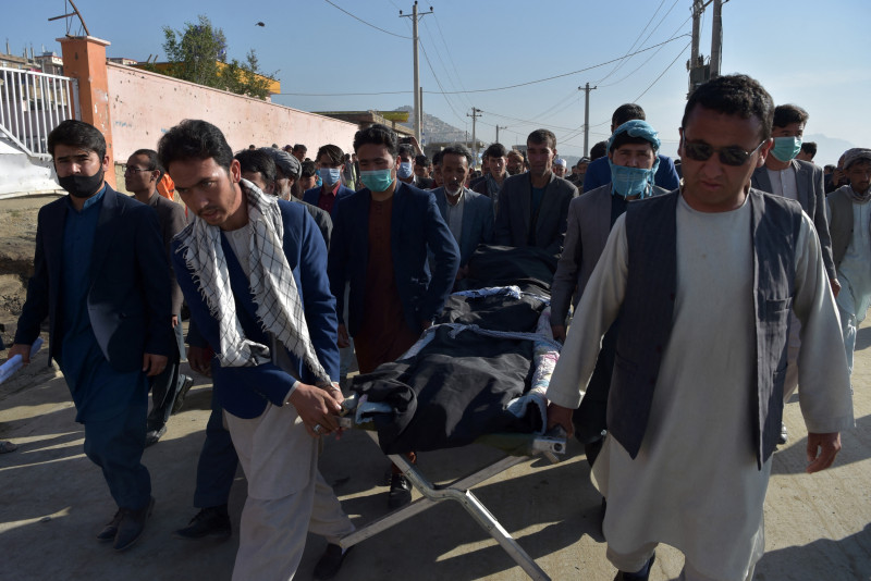 Death toll in bombings near Afghan girls’ school hits 50