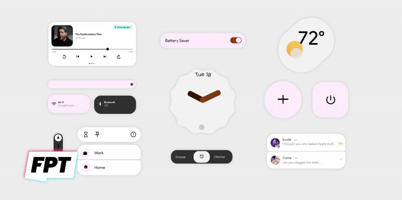 Upcoming Android 12 interface leaks ahead of I/O event