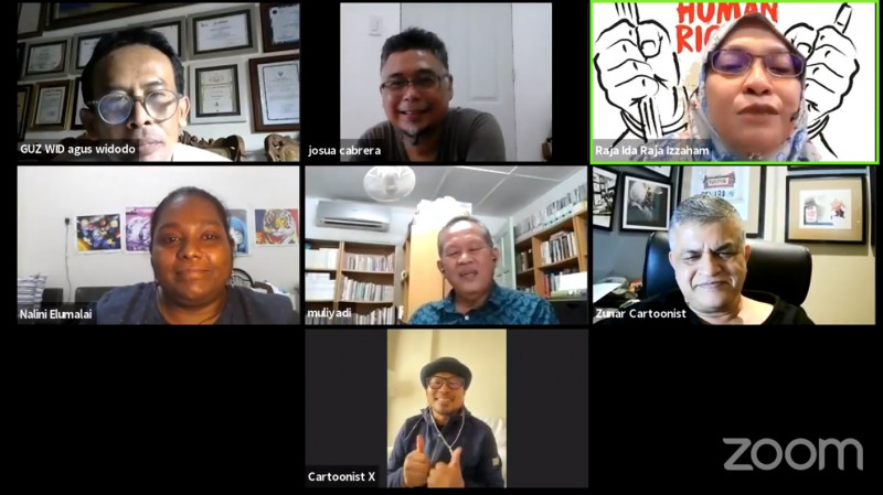 Cartoonists as partners for nation building and advancing dialogue