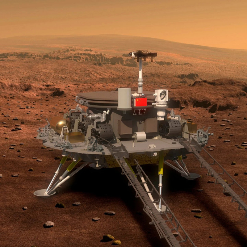 ‘Nihao Mars’: China’s Zhurong rover touches down on Red Planet