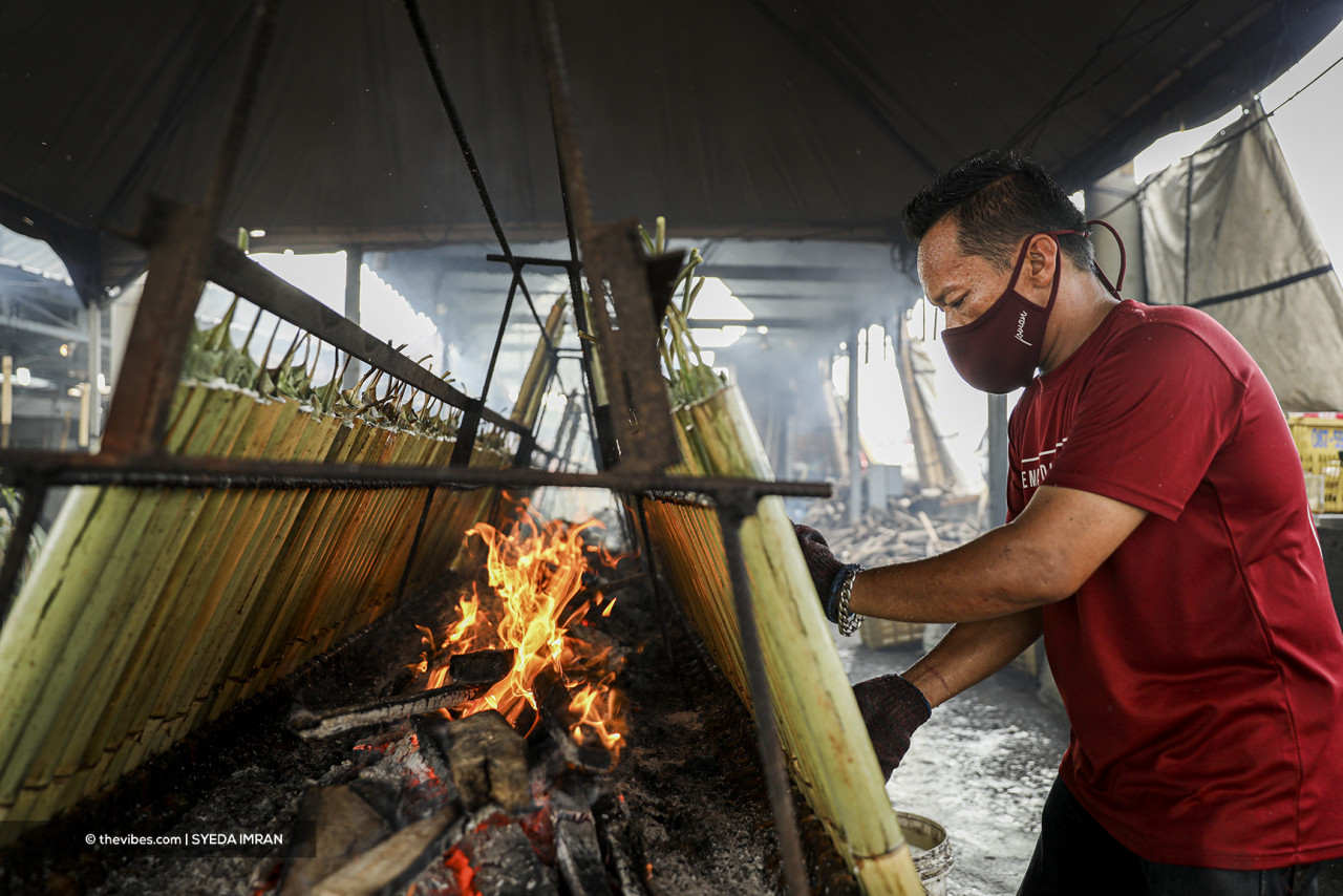 Lemang is a must-have during Hari Raya. – SYEDA IMRAN/The Vibes, May 13, 2021