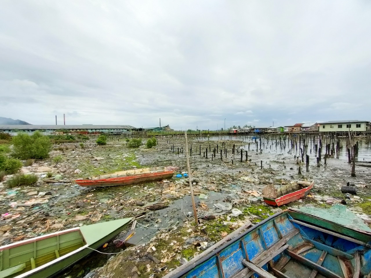 A view of an area in Kg Gas razed by a fire almost three years ago. – REBECCA CHONG/The Vibes pic, March 29, 2021