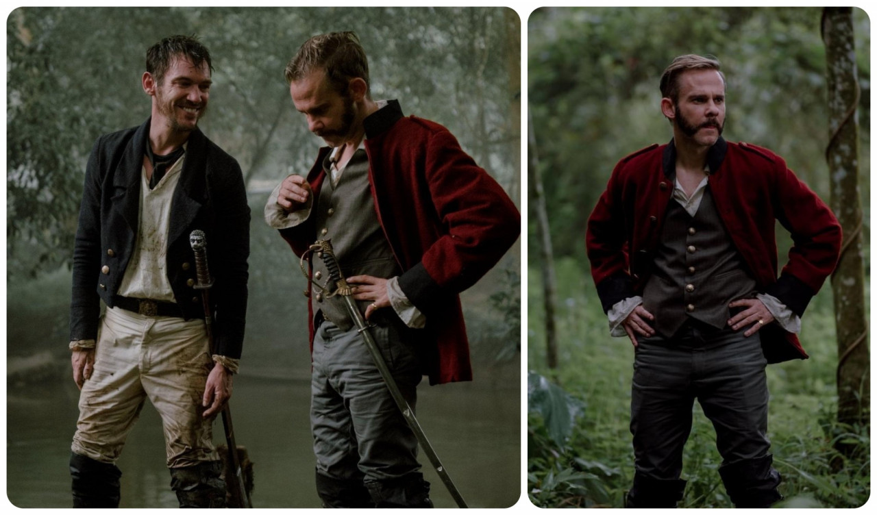 Characters Brooke and Crookshank played by Irish actor Jonathan Rhys Meyers and German-British actor Dominic Monaghan. – Pic courtesy of Jane Chang and Margate Films