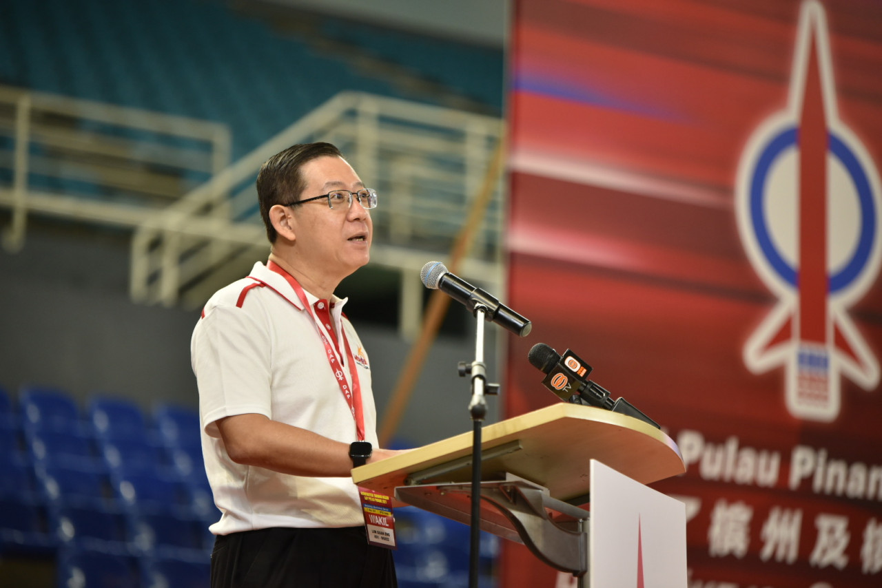 University Putra Malaysia political scientist Prof Datuk Jayum Jawan points to DAP’s top brass, which has remained stagnant and is seen to be mostly helmed by its secretary-general Lim Guan Eng (pic) and his father. – Lim Guan Eng Facebook pic, December 13, 2021