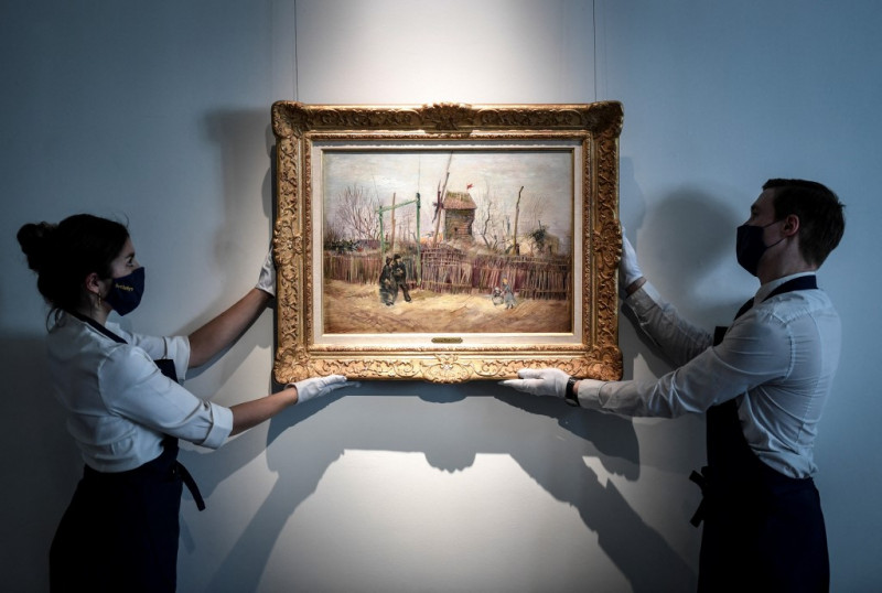 Rarely seen Paris Van Gogh sells for over 13 mil euros