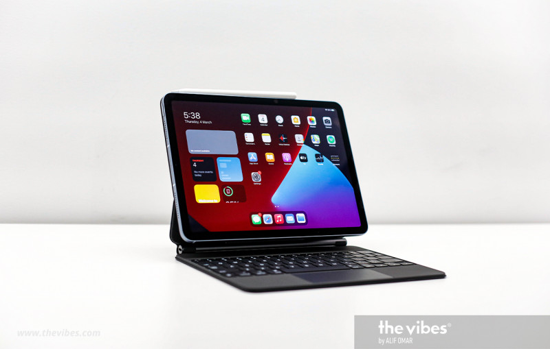 With the right additions, the latest iPad Air can almost replace a laptop