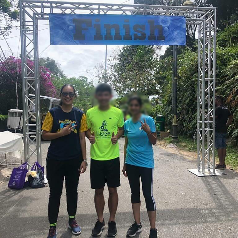 Dr Cheah manages her over stimulation by going on marathons among other activities. – Pic courtesy of Dr Cheah