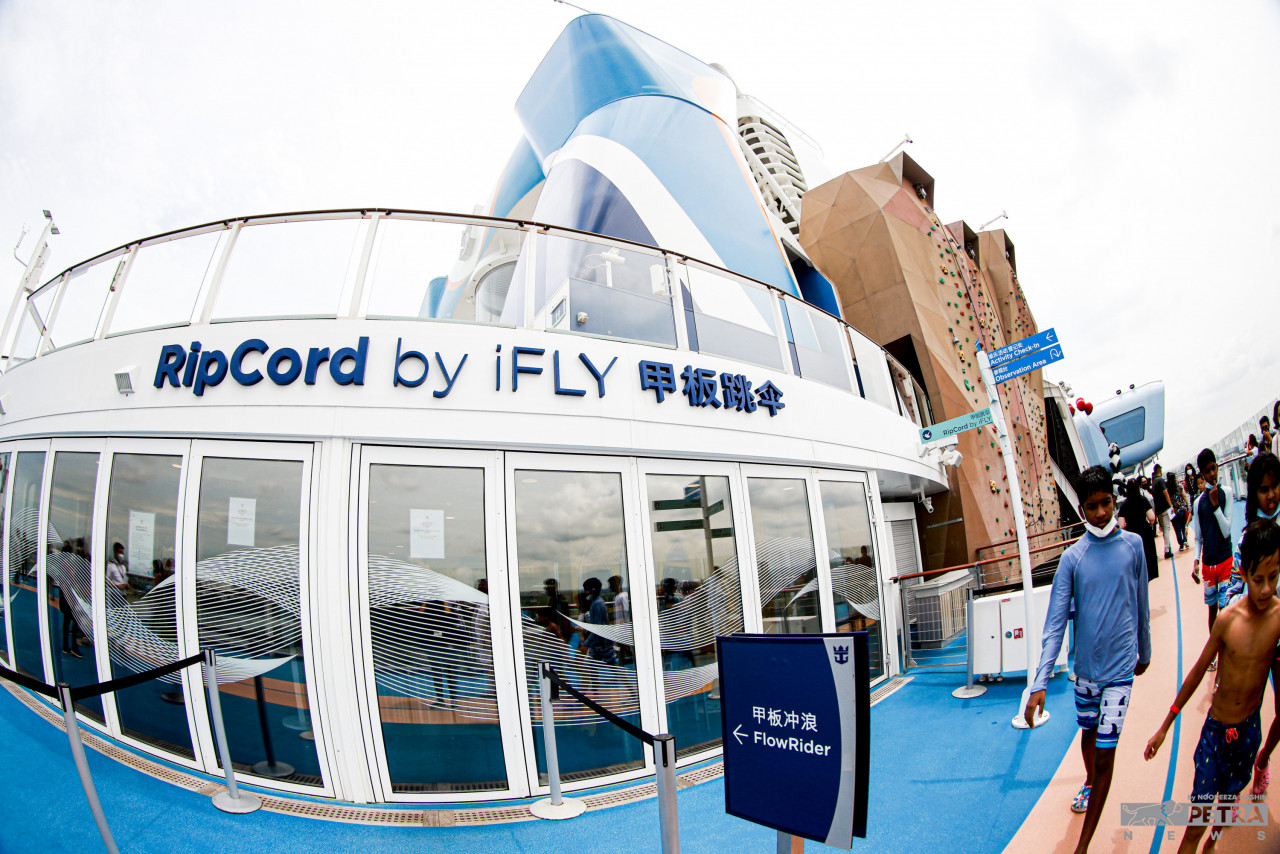 The RipCord by iFly and the rock climbing surfaces provide some excitement for those in need of an adrenaline boost.