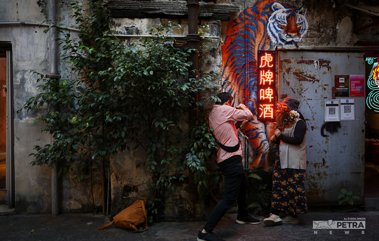 Kwai Chai Hong features the restoration of the façade of 10 heritage shop houses and rejuvenation of the laneway in between Lorong Panggung and Jalan Petaling. – The Vibes/Syeda Imran pic