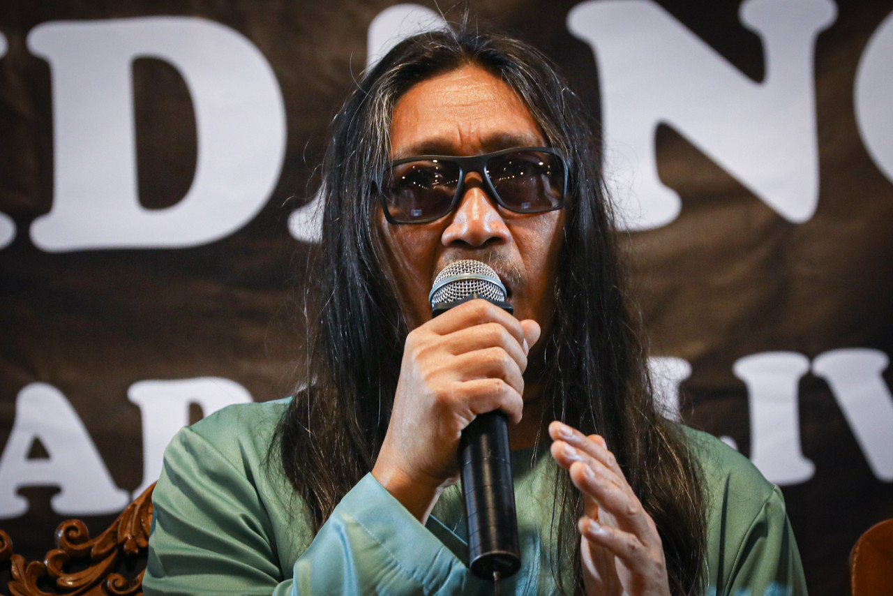 Guitarist Nordin Mohd Taib aka Din Search had a lot to say about what the plan hopes to do with this show. – The Vibes pic/SYEDA IMRAN