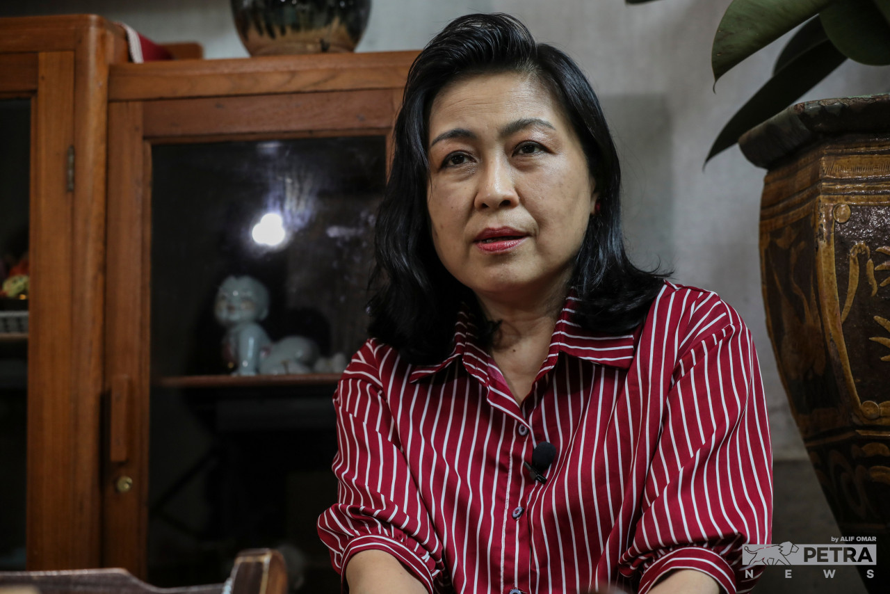 Grace Yap Sook Ping - a fifth-generation descendant of Kapitan Yap Ah Loy. – ALIF OMAR/Vibes pic