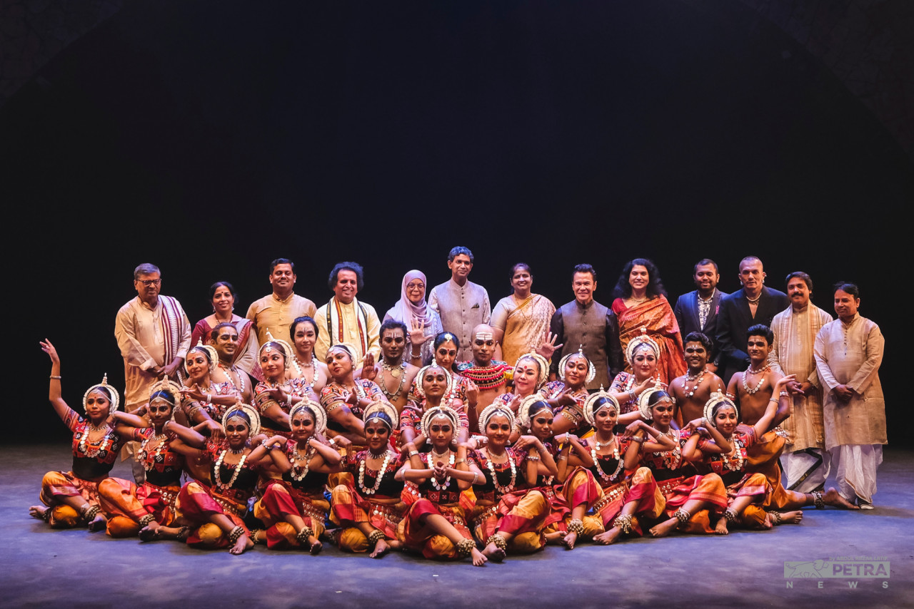 The production will run in KL until September 25, before it tours to Melaka, Singapore and India. – The Vibes pic/Abdul Razak Latif