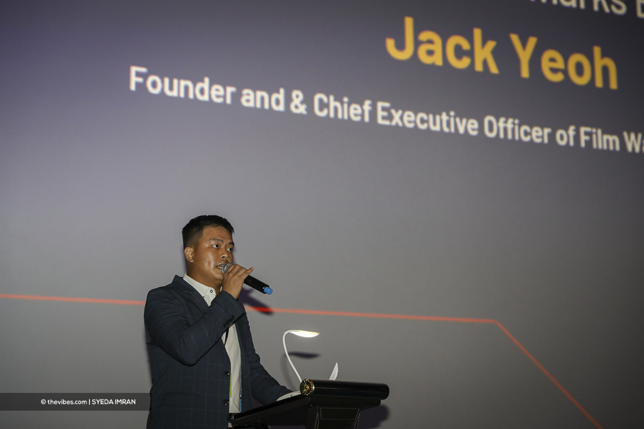 Founder and CEO of Film Wallet PVOD Jack Yeoh talked about how the pandemic experience boosted interest in online movie services. – SYEDA IMRAN/ Vibes pic