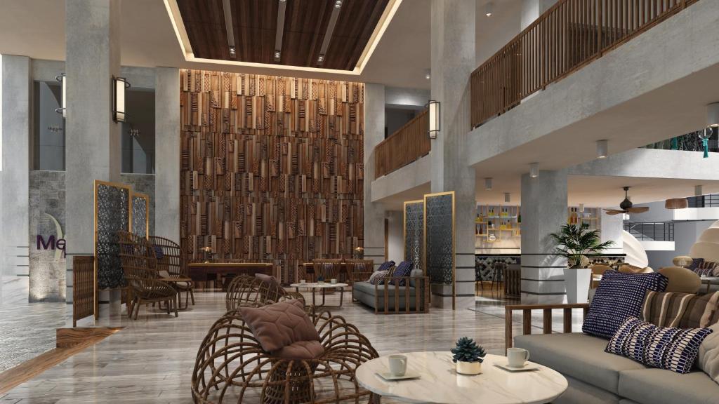 A look at the expansive lobby of the Mercure Langkawi Pantai Cenang. – Facebook pic