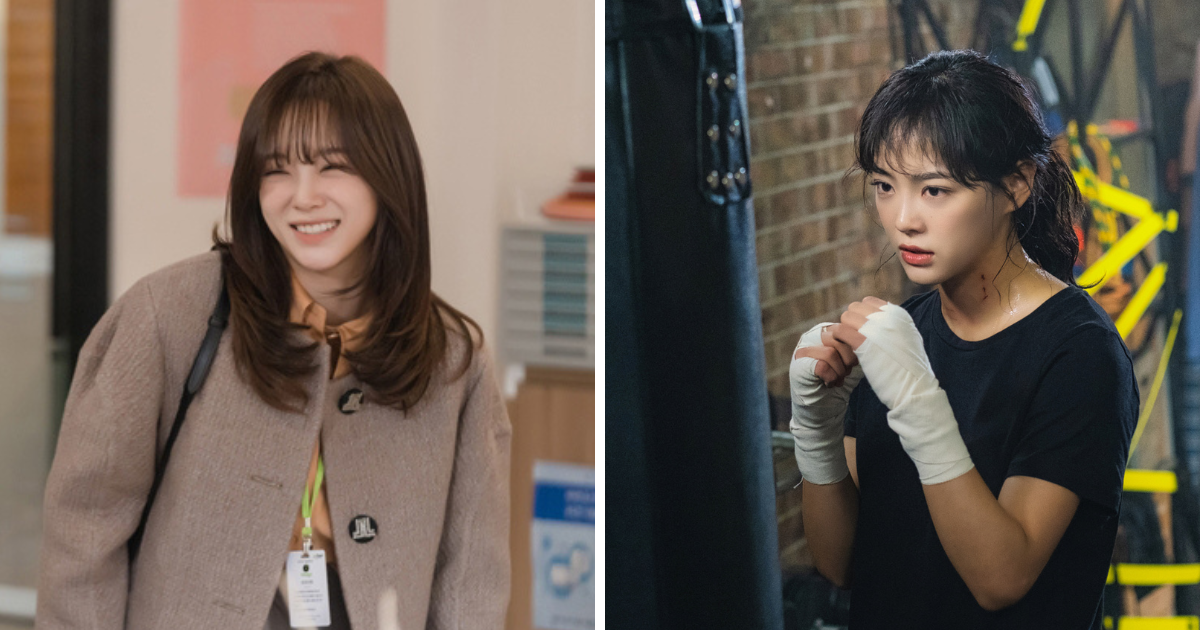 Kim Se-jeong in Business Proposal (L) and The Uncanny Counter (R). – Pics courtesy of Netflix