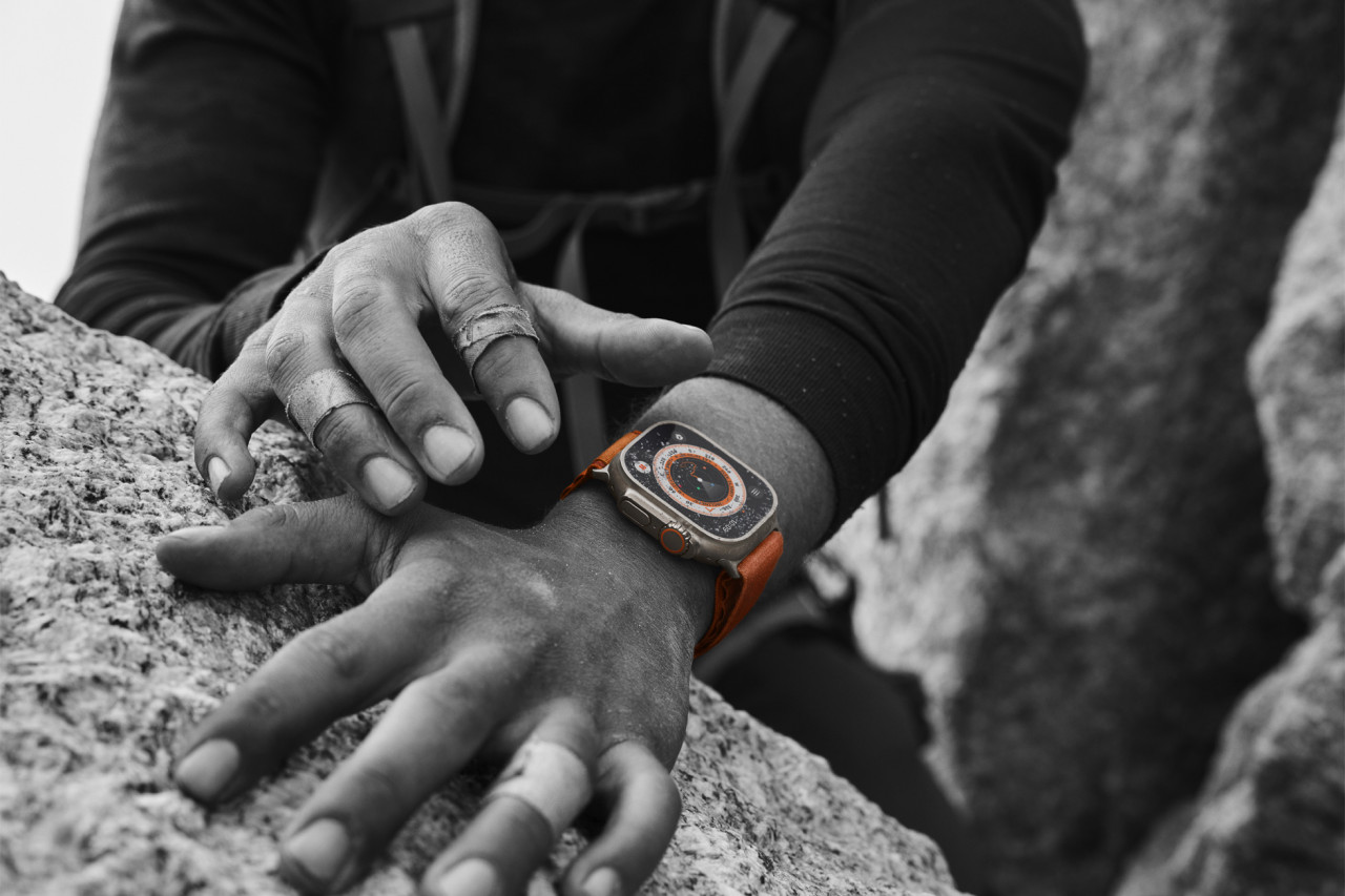 This promotional still should tell you who the Apple Watch Ultra is primarily aimed at. – Pic courtesy of Apple