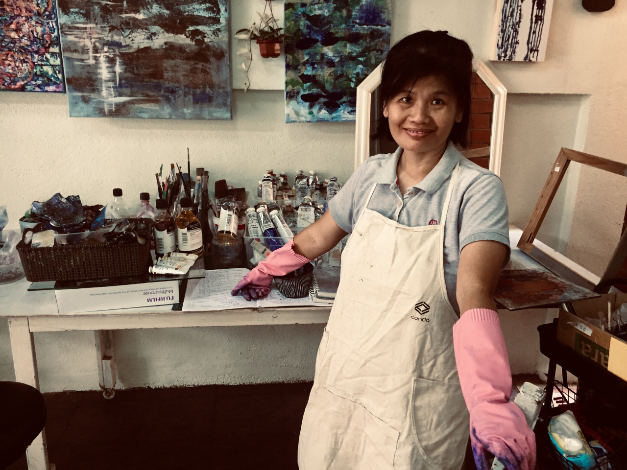 Yau Bee Ling is regarded as one of the country’s foremost painters, with her works exhibited throughout Asia. – Pic courtesy of Wei-Ling Gallery