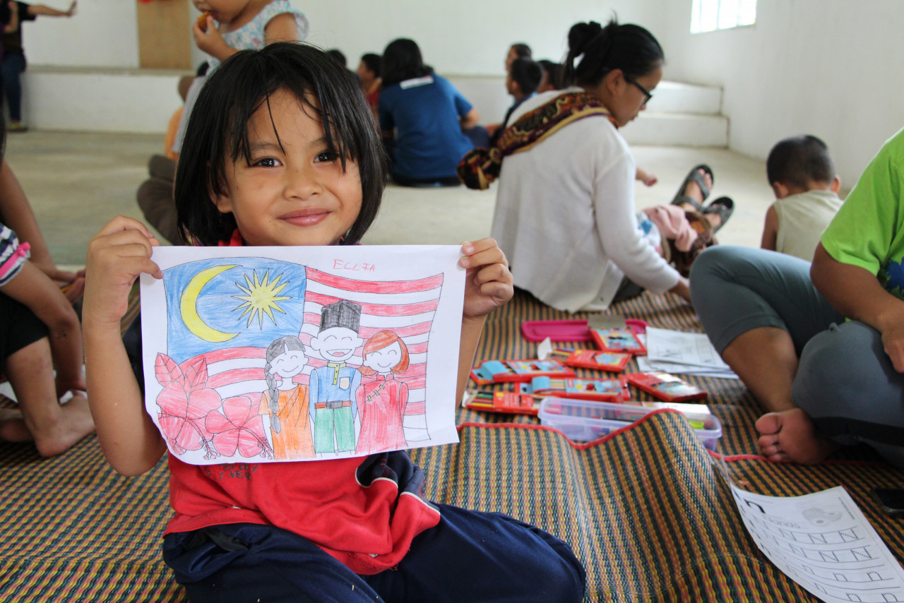 WVM assessed that children in Sook sub-district lacked proper access to pre school. – Pic courtesy of World Vision Malaysia