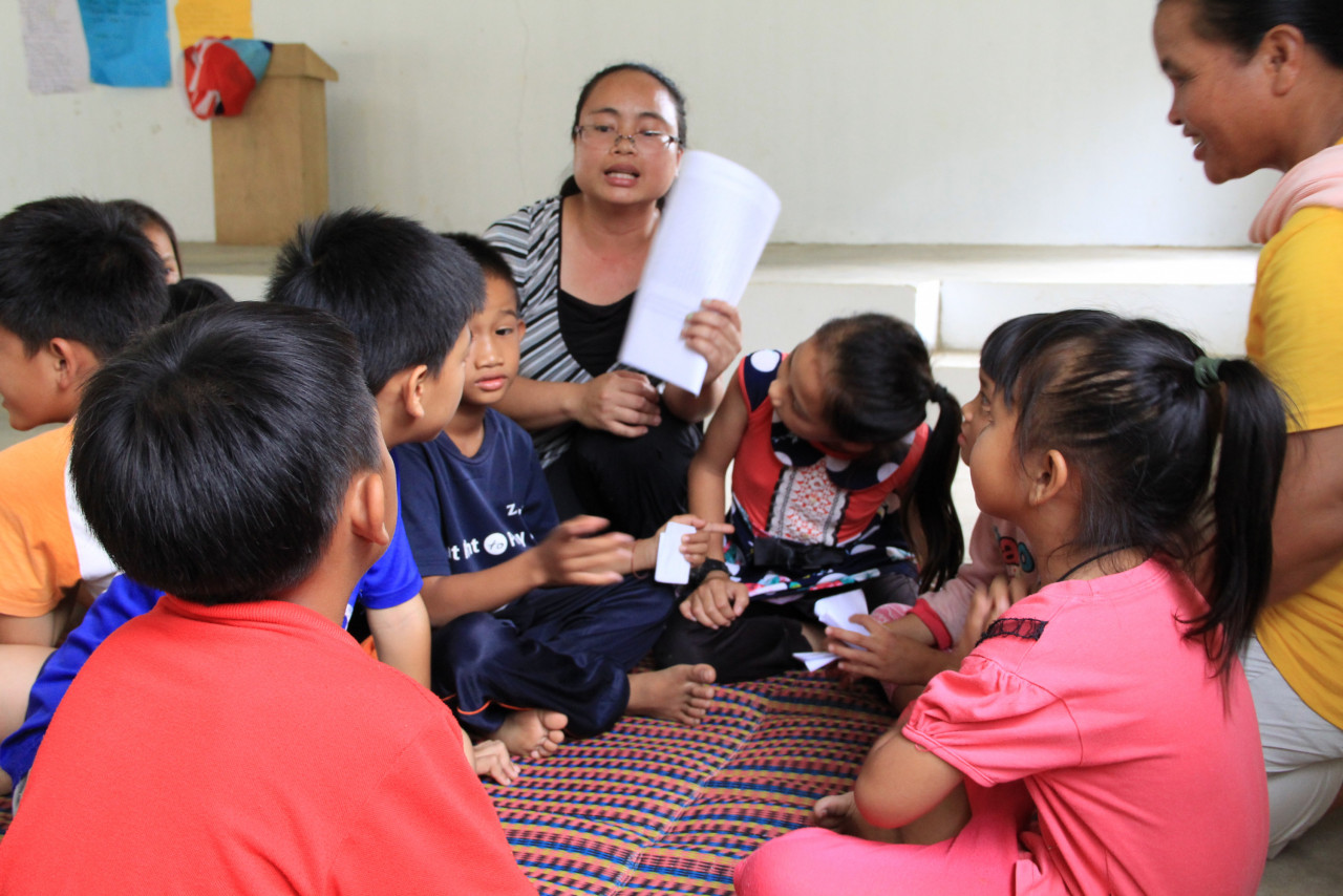 In order to ensure the sustainability of the activities, WVM has trained five mothers in Kampung Pulutan to become facilitators of the prorgamme’s activities. – Pic courtesy of World Vision Malaysia
