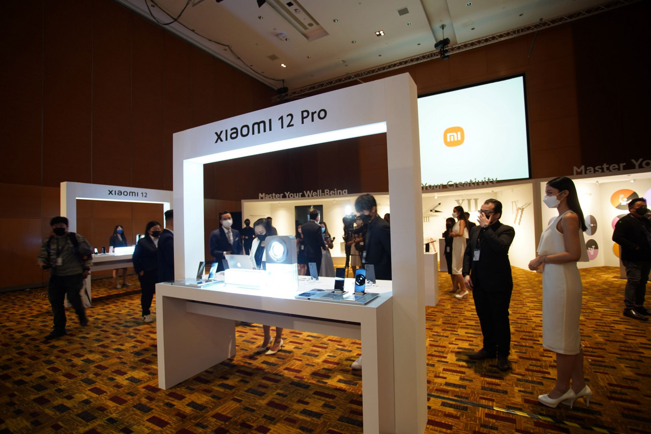 Xiaomi's launch event for the Xiaomi 12 series, as well as their newest generation of other devices. – Pic courtesy of Xiaomi
