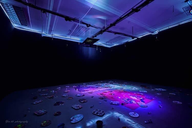 An art display by exhibition finalist Lee Lin Chee. – The Vibes pic, March 26, 2022