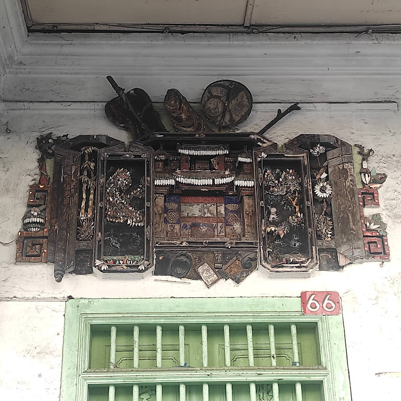 Dilapidated Chien Nien on a shop house now up for sale on Love Lane, Penang. – Pic by Maria J Dass