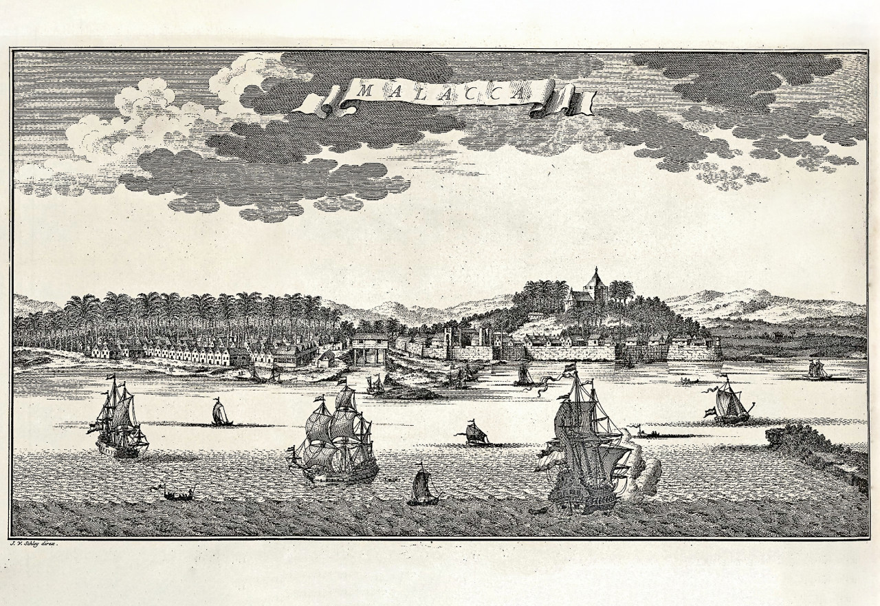 Bellin Malacca (printed 1754). – Courtesy of Ilham Gallery