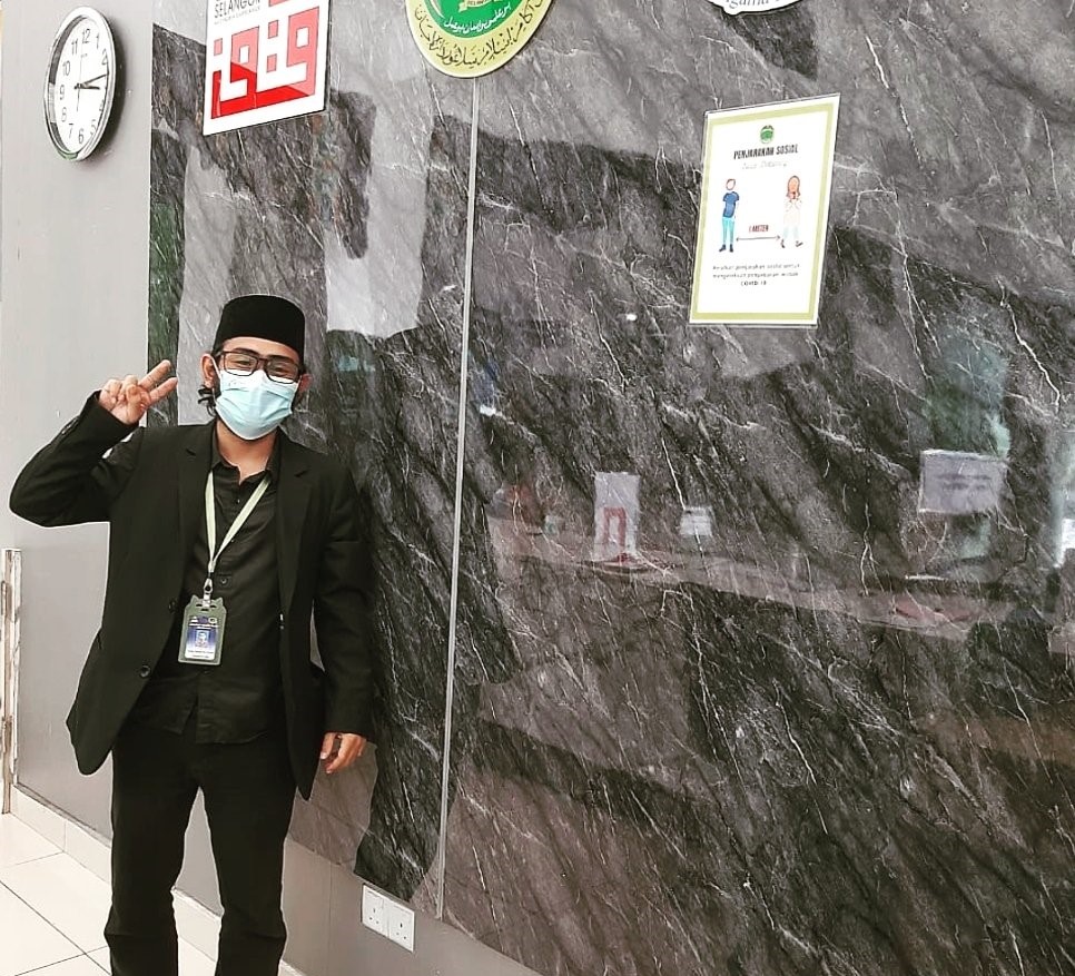 Abdul Razak has been working in JAIS for the past ten years. – Pic courtesy of Abdul Razak Nordin