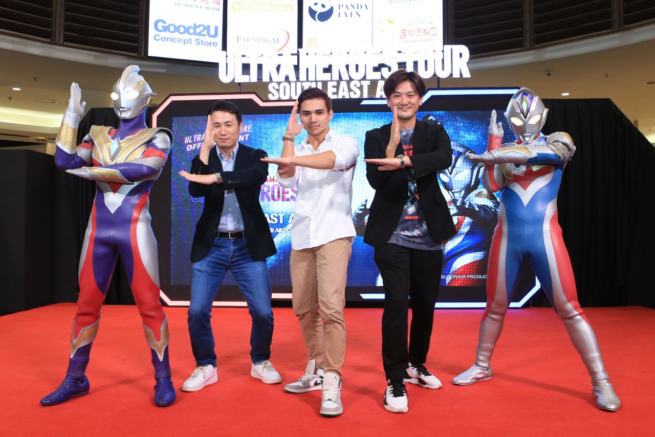 Fans of the popular Japanese franchise will be able to take photos with their favourite Ultraman. – Pic courtesy of Tamashii Nations