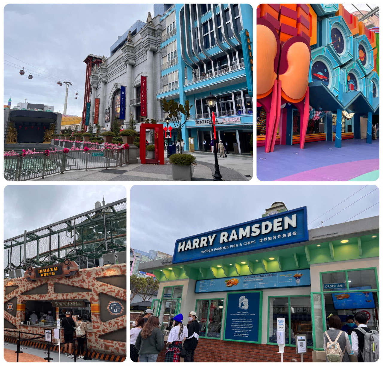 Some of the locales to walk through and eateries to enjoy at Genting SkyWorlds. – Haikal Fernandez pic
