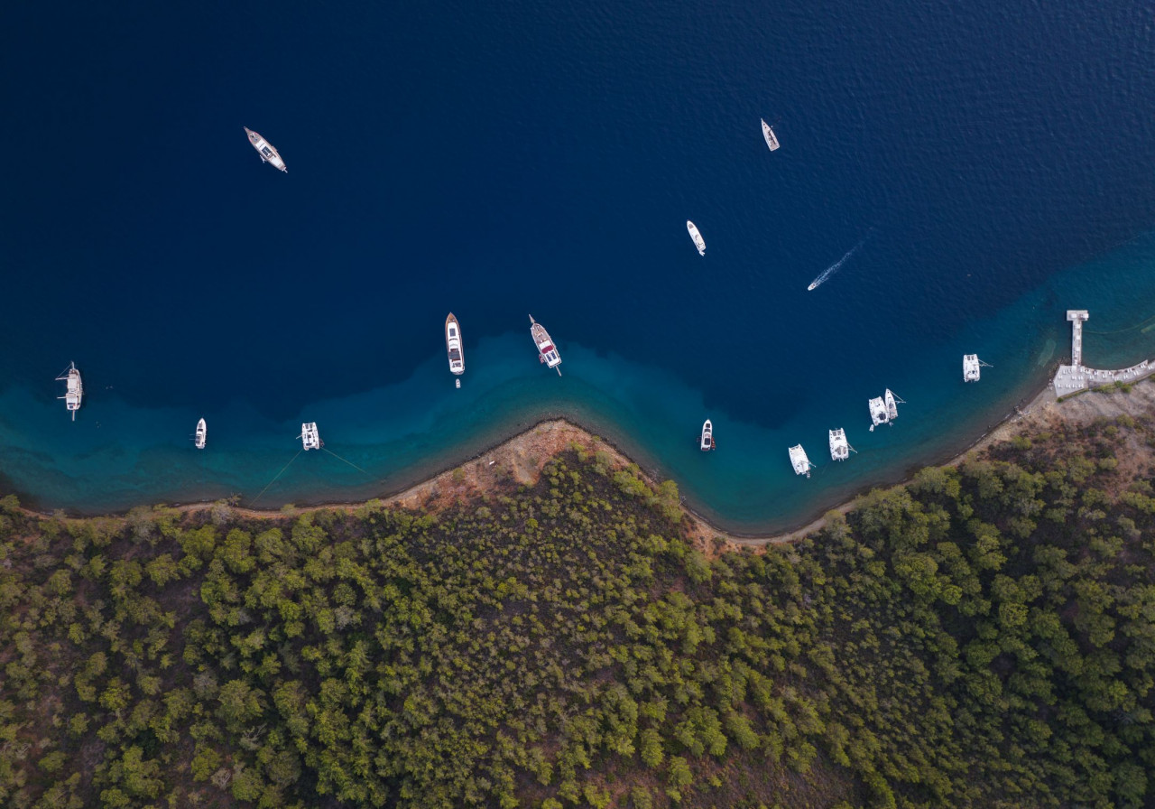 Bedri Rahmi Bay in Göcek. – Pic courtesy of Türkiye Tourism Promotion and Development Agency