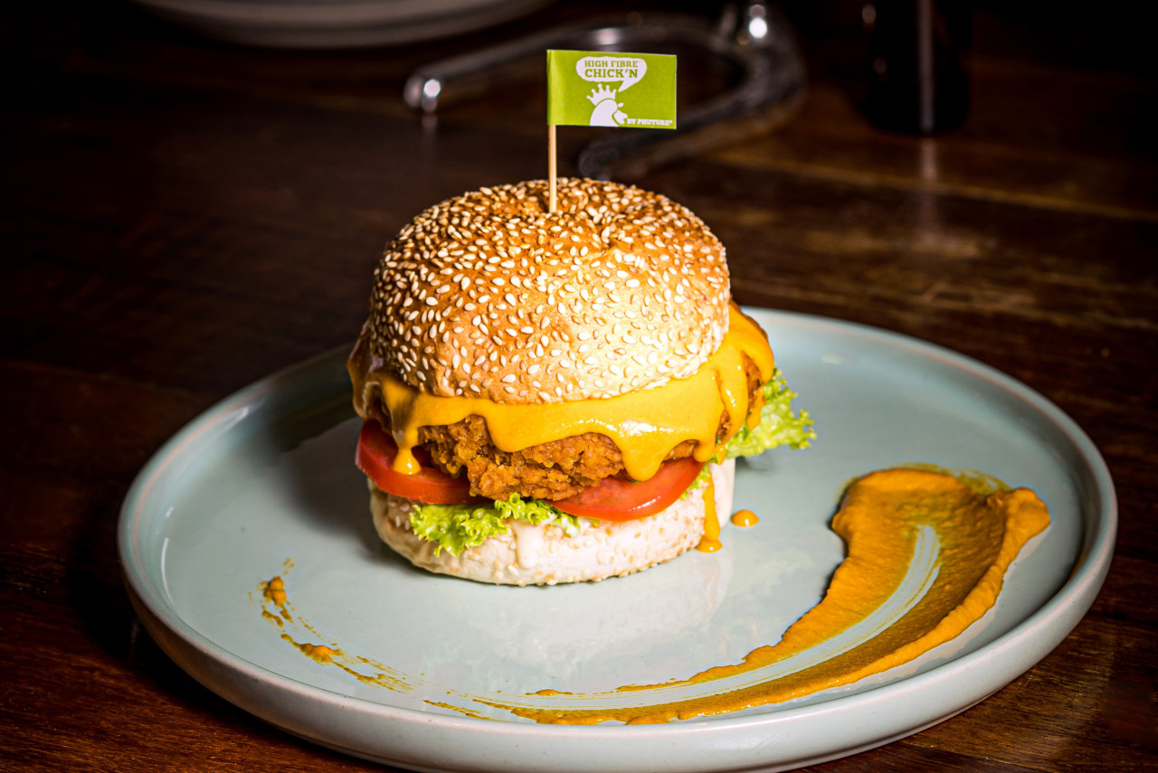 The Hijau Chick’n Burger. – Pic courtesy of Mutant