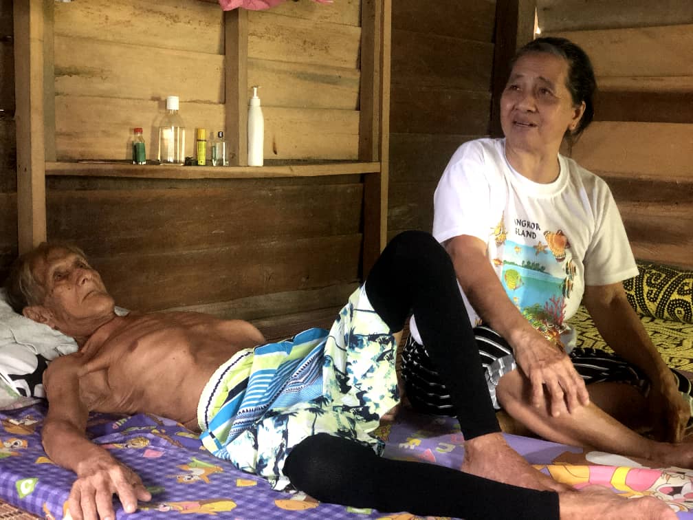 Liana Duat… her five children have citizenship, but she is stateless. She lost her husband to cancer last year. – File pic