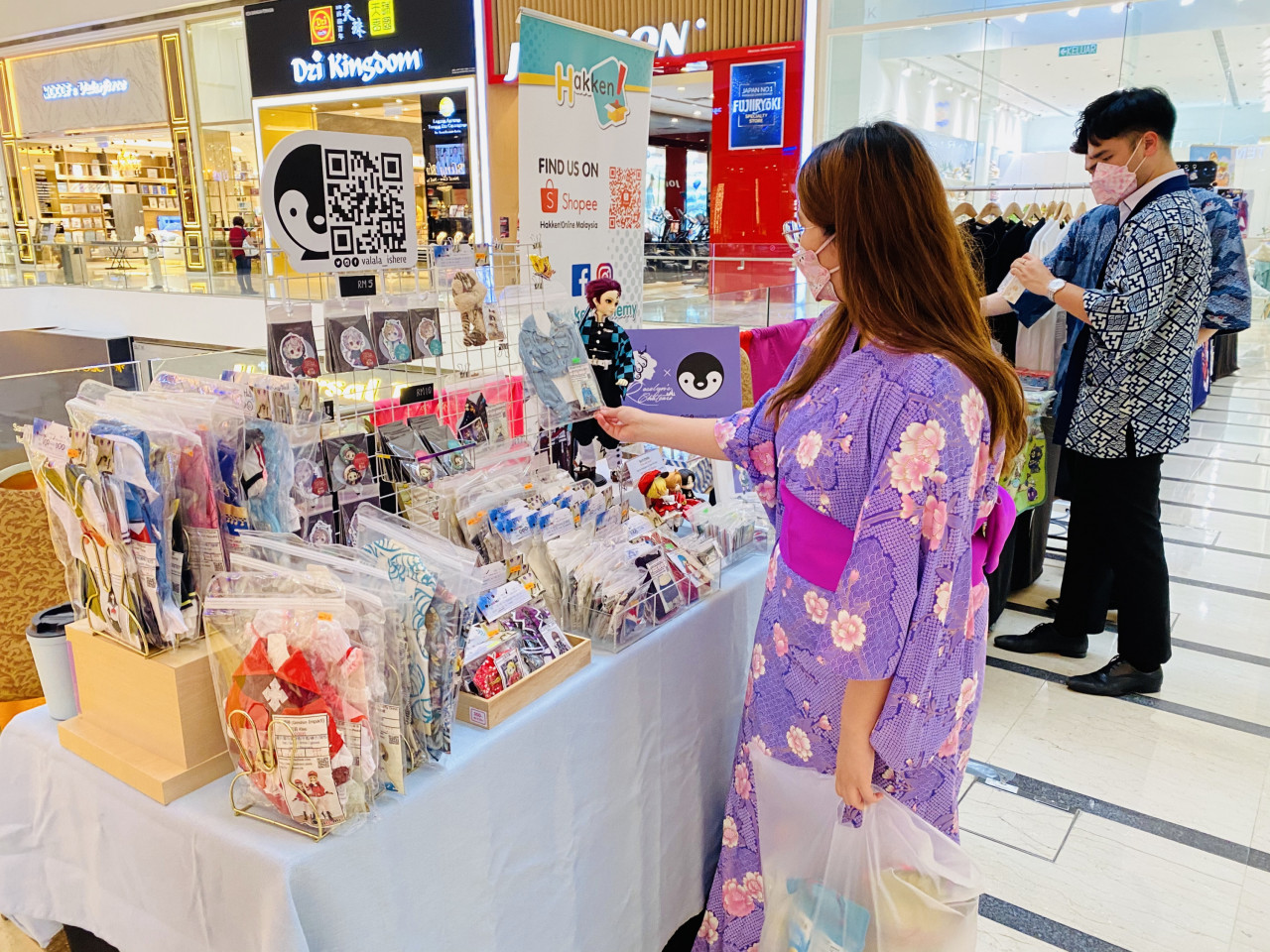The AniManGaki marketplace offers shoppers the chance to purchase limited edition figurines, handmade crafts, Ichiban Kuji and Gachapon. – Pic courtesy of Tokyo Street, Pavilion KL