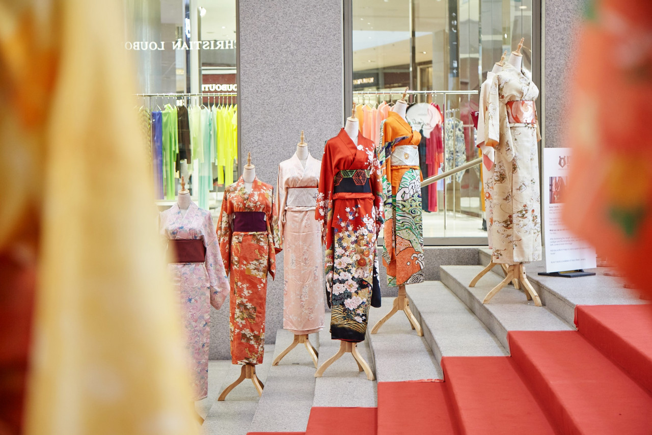 The stunning ‘Art of Kimono’ exhibition is the main highlight of Tokyo Street’s 11th Anniversary. – Pic courtesy of Tokyo Street, Pavilion KL