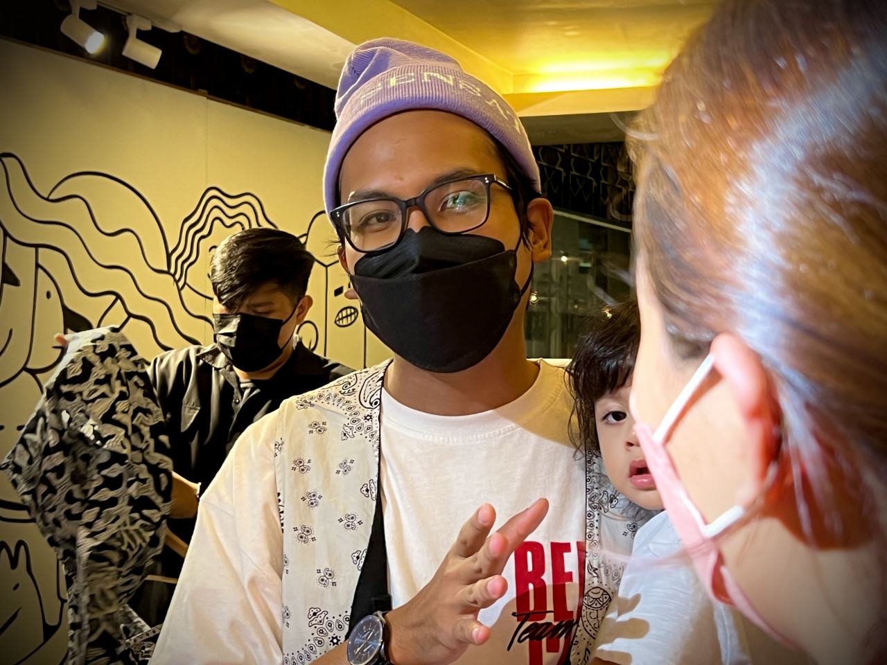 Abdul Ashraff Abd Rahman, 29, offers customers a wide variety of traditional and hip batik wear through his line called Batek Bae. — The Vibes/Amalina Kamal