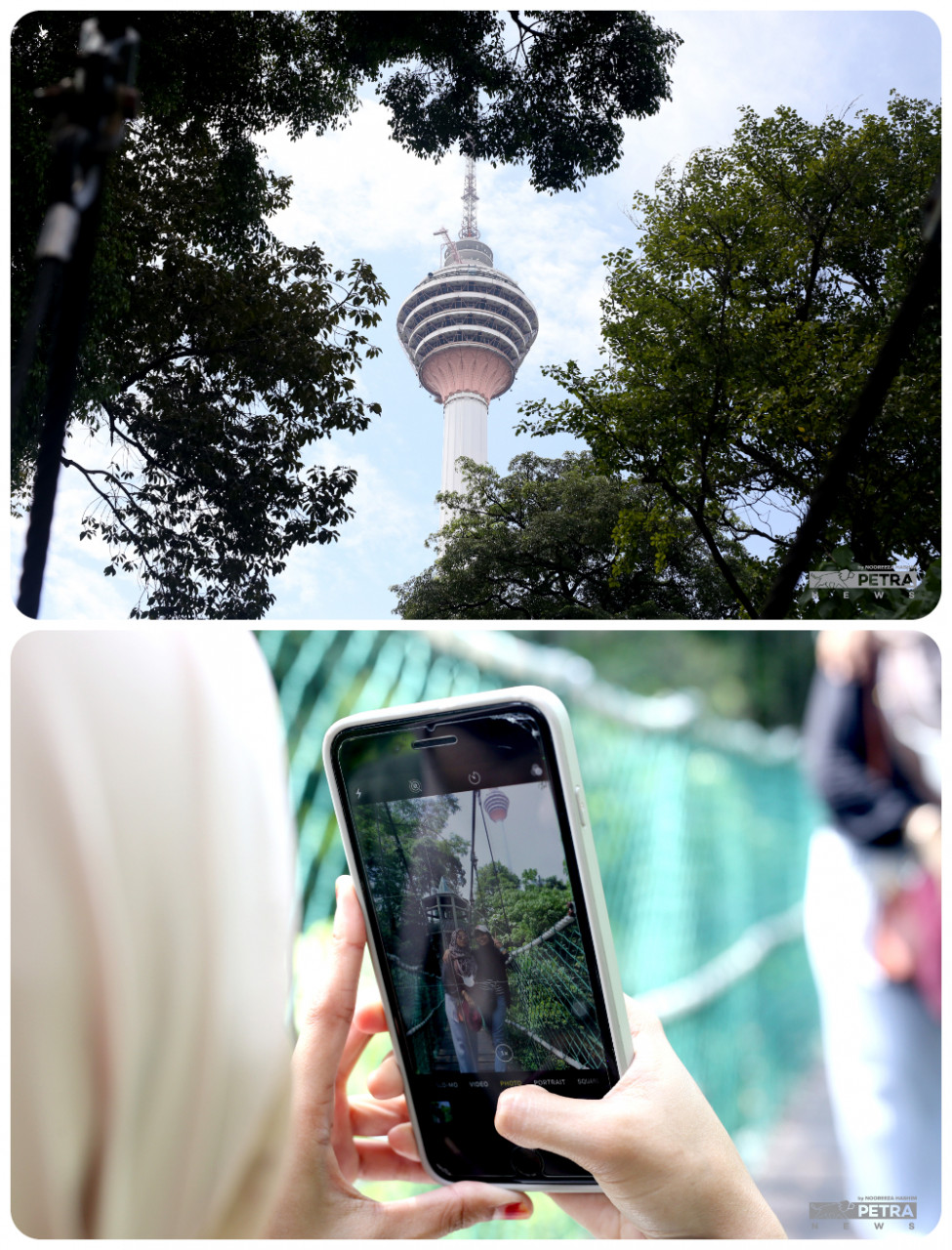 Menara Kuala Lumur opened to the public in 1996, and was the tallest structure in Malaysia at the time of its completion, before the Petronas Twin Towers surpassed it a mere three years later. — The Vibes/Nooreeza Hashim
