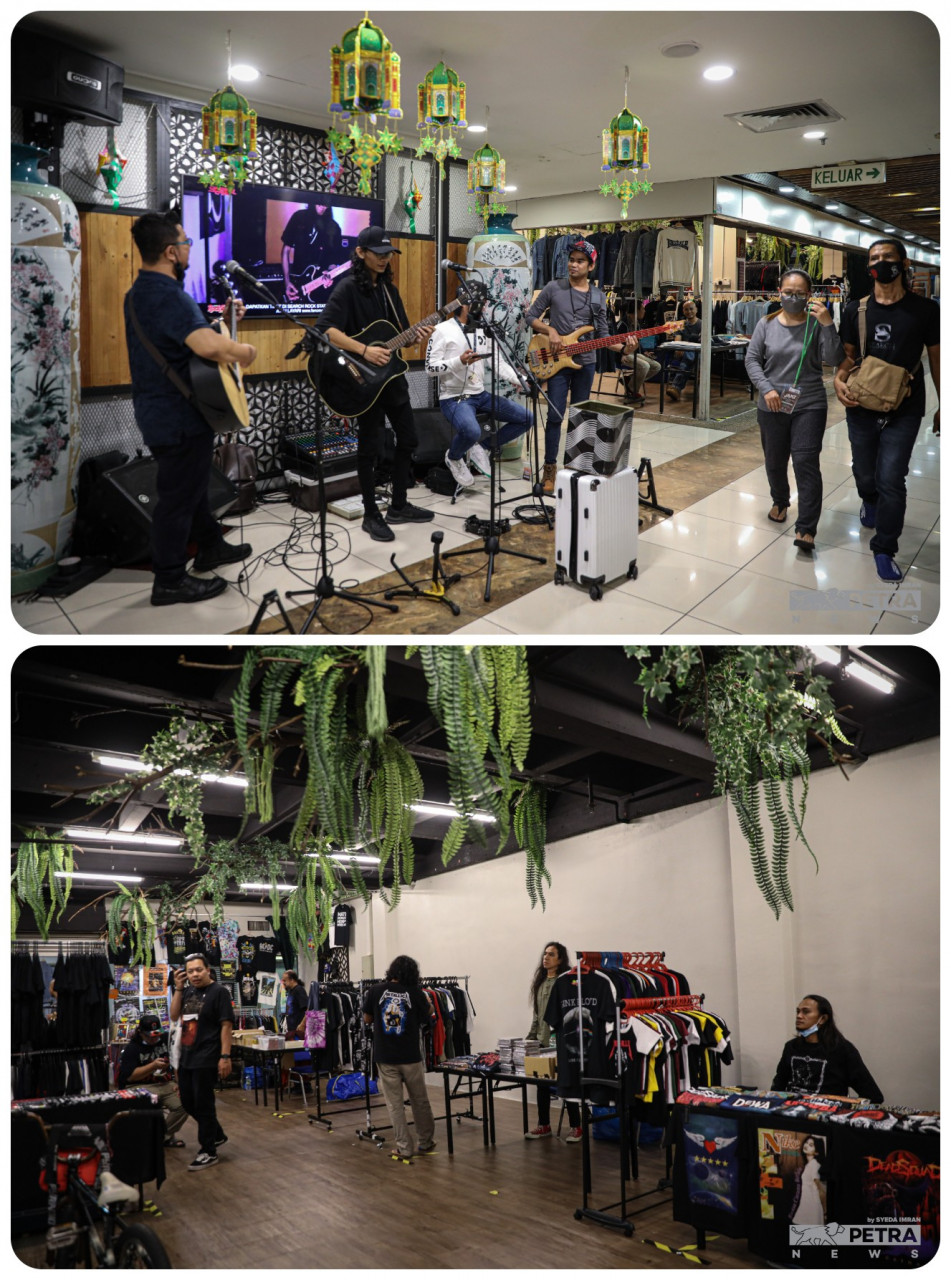 The remnants of a vibrant rock music scene could only be seen visible at Campbell Complex where you can find rows of rock stores catering to the community’s liking without being consumed by recent trends. — The Vibes/Syeda Imran pic
