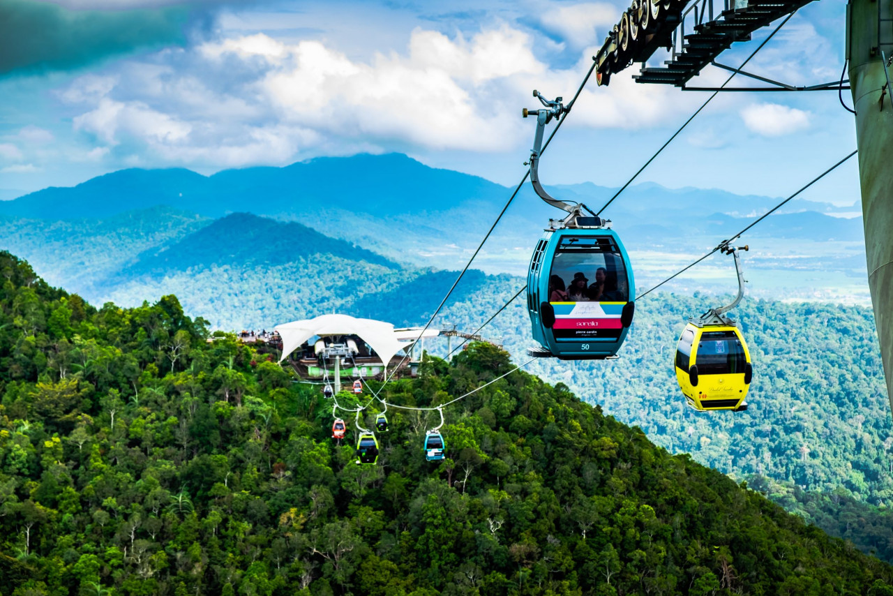 The Langkawi Skycab. – Pic courtesy of Lada