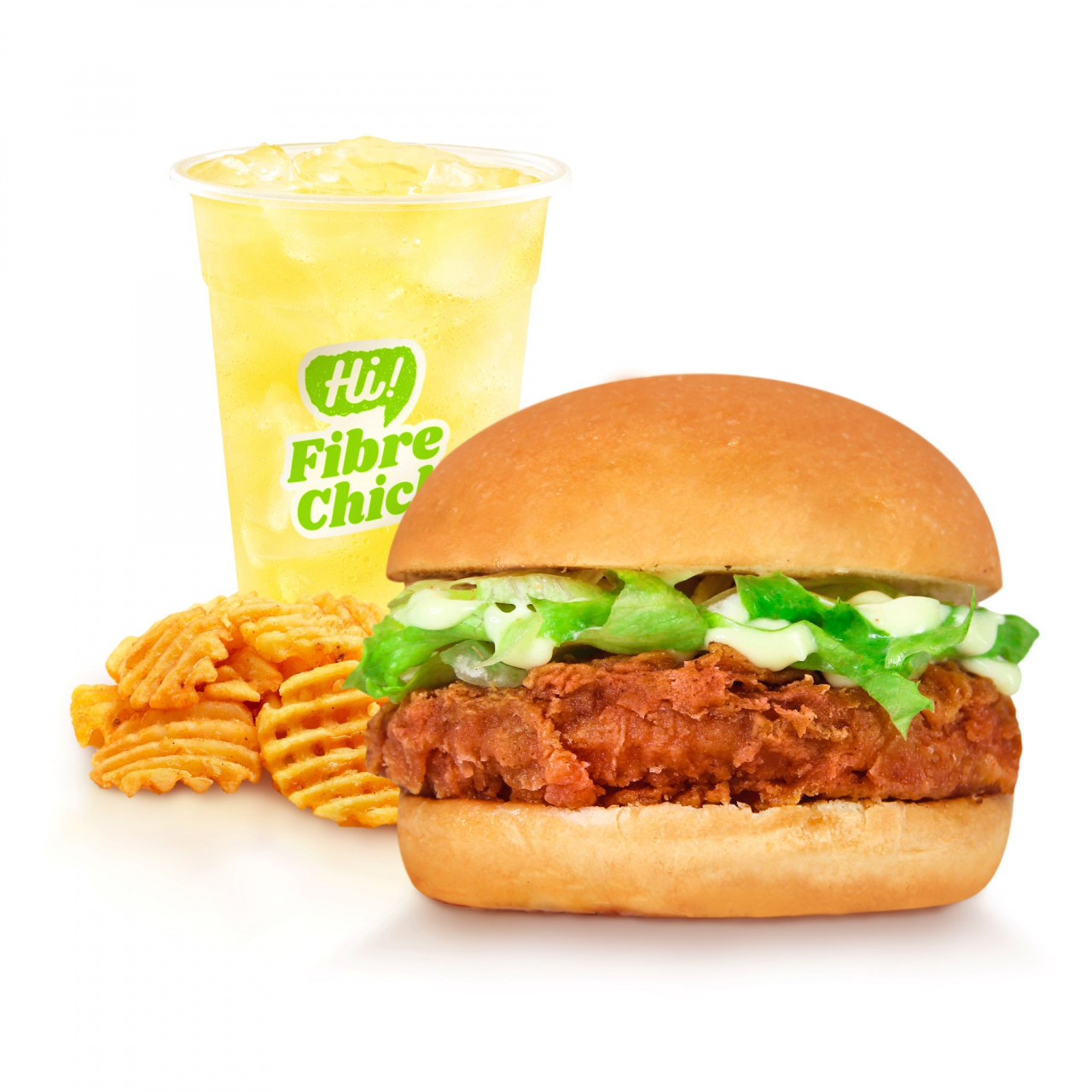 The HFC Spicy Chick burger. – Pic courtesy of Mutant