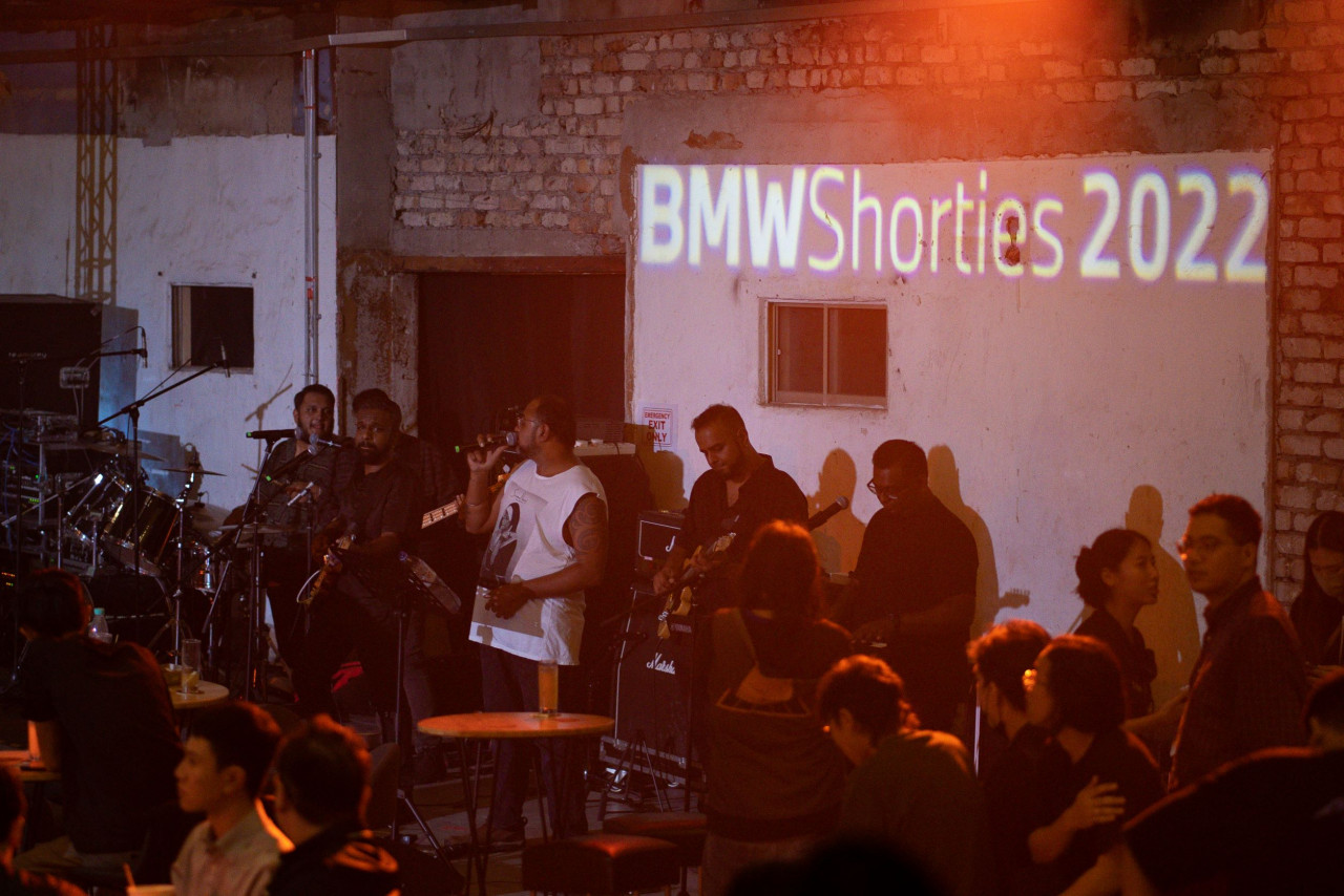 A live concert during the BMW Shorties Awards Night, which took place last week. – Courtesy BMW Shorties