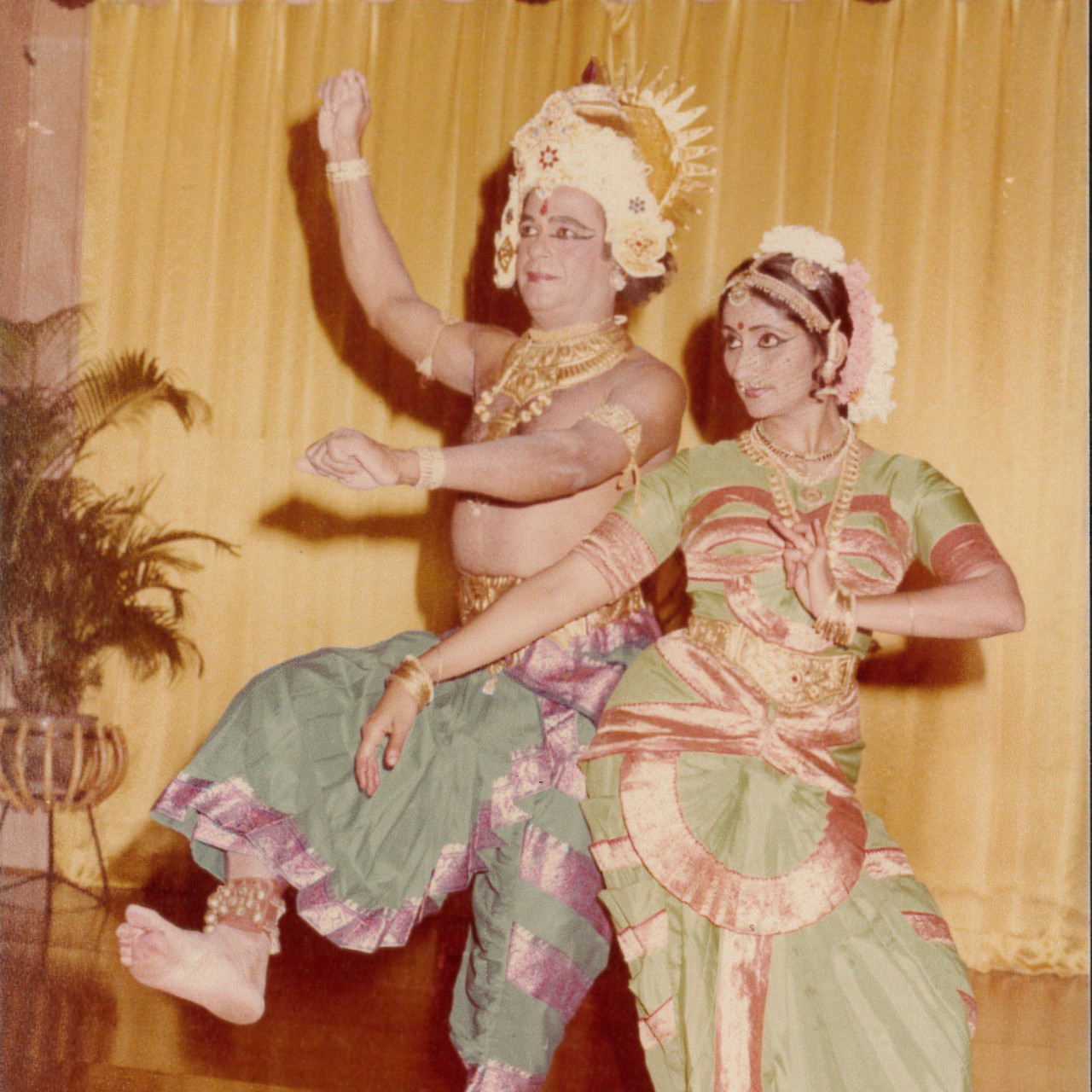 Malaysia's eminent dance masters VK Sivadas and Vatsala Sivadas, two of the early founders of the academy. – Picture courtesy of the Temple of Fine Arts